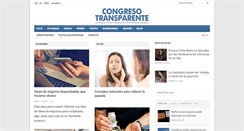 Desktop Screenshot of congresotransparente.com